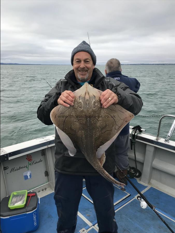 17 lb Undulate Ray by Andy beats his PB he reset 2 hrs ago