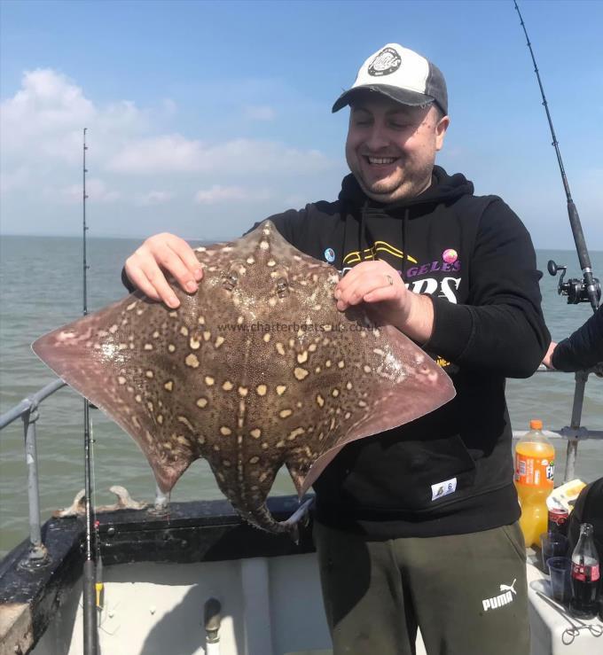 6 lb Thornback Ray by Unknown