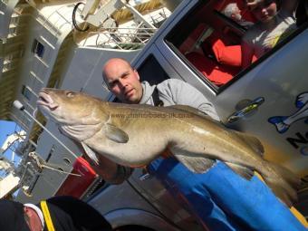 36 lb 3 oz Cod by Richard Scott