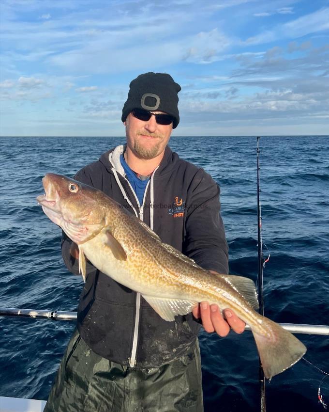 6 lb 12 oz Cod by Jim Lister