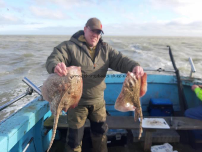 7 lb Thornback Ray by Ian