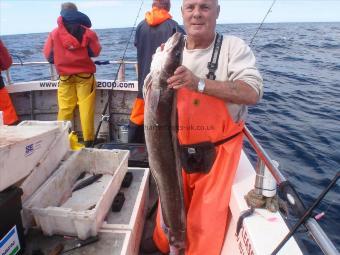 12 lb Ling (Common) by Terry Harrison from Halifax.