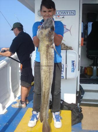 15 lb 8 oz Ling (Common) by JACK LANDER