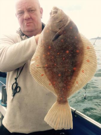 2 lb 9 oz Plaice by Unknown