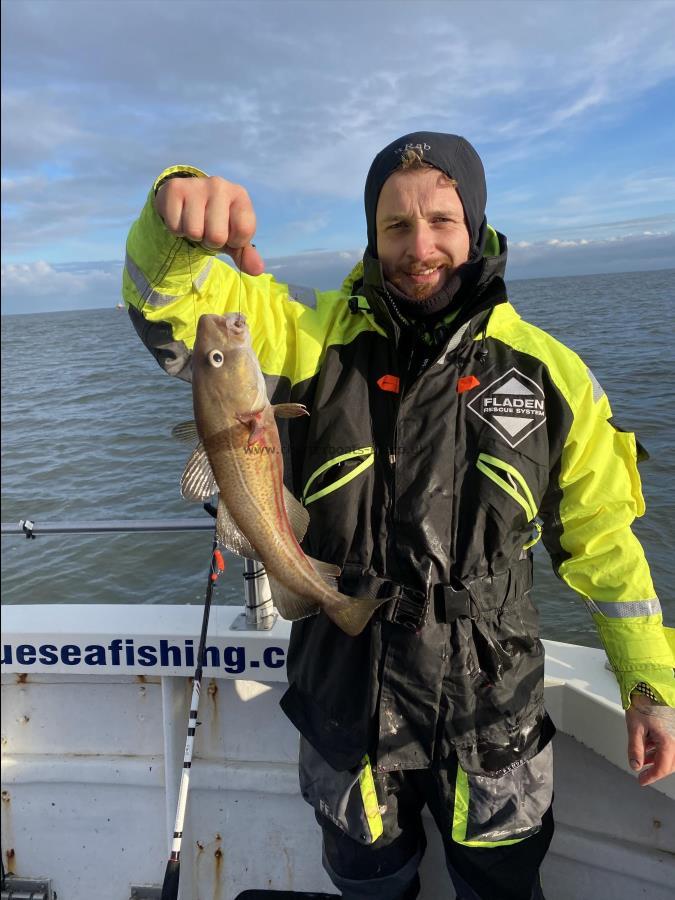 2 lb 2 oz Cod by Dean.