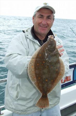 2 lb 12 oz Plaice by Rob Burgin