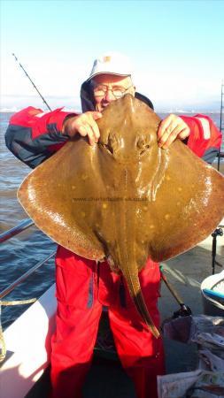 19 lb 12 oz Blonde Ray by peter moulder