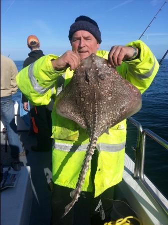 8 lb Thornback Ray by John Nichol