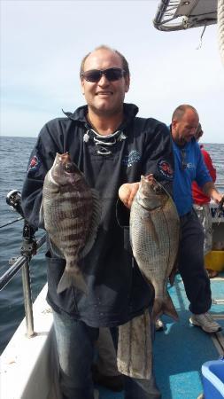 3 lb Black Sea Bream by Neil Whicker