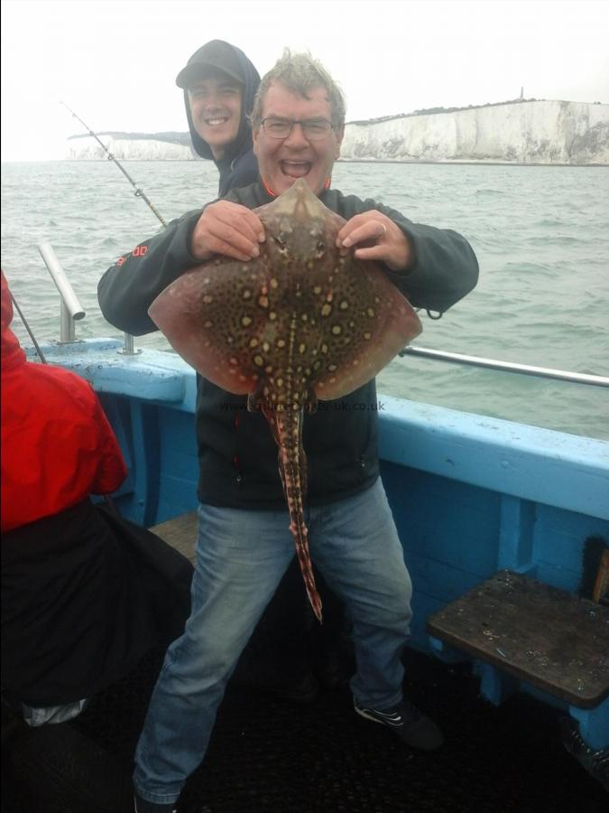 7 lb Thornback Ray by Graham's party