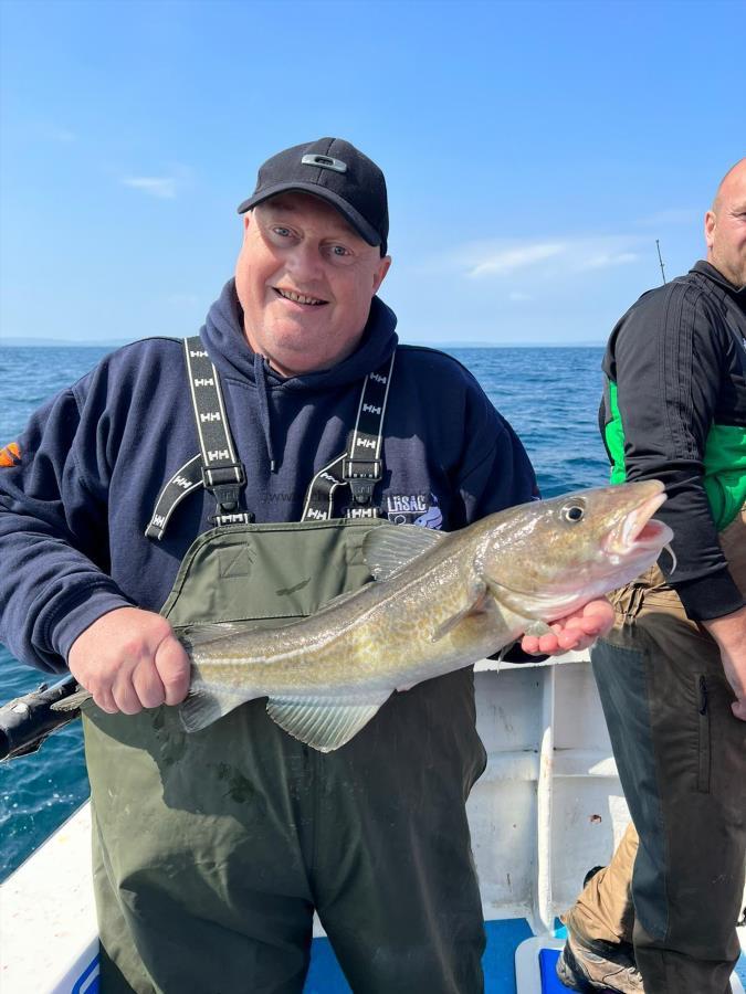 4 lb 15 oz Cod by Andy.