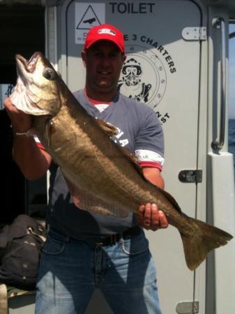 17 lb 8 oz Pollock by Allan