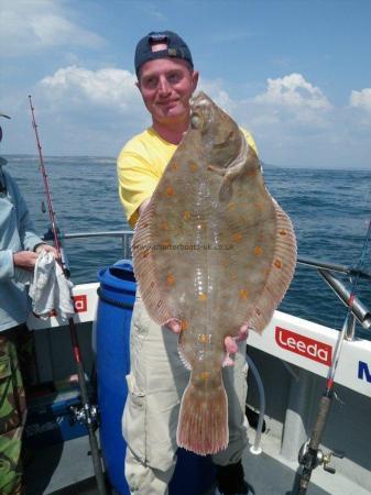 6 lb 12 oz Plaice by charles beddard