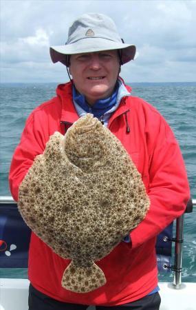 7 lb 8 oz Turbot by Eddy Leatherbarrow