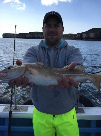 4 lb Cod by mark from stevenage 22/5/2016 on HEIDI J