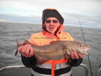 4 lb 8 oz Cod by Alan Ward from Whitby