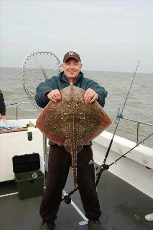 12 lb Thornback Ray by Unknown