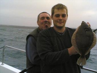 1 lb 6 oz Plaice by Unknown