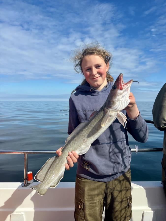 5 lb 4 oz Ling by Jack Marchington