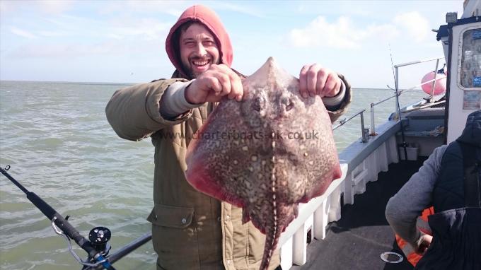 7 lb 5 oz Thornback Ray by Colin from London
