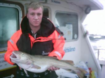 8 lb 4 oz Cod by Ben Steer from Sheffield.