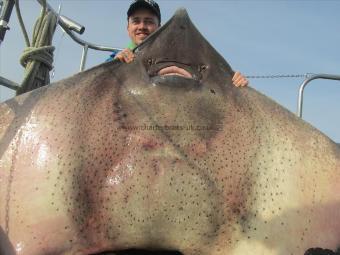 241 lb Common Skate by liam young