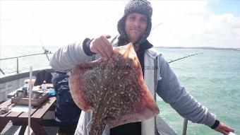 6 lb Thornback Ray by rob from ramsgate
