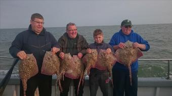 9 lb 6 oz Thornback Ray by Rons Party