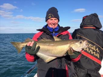 13 lb 8 oz Pollock by Mike Trowbridge