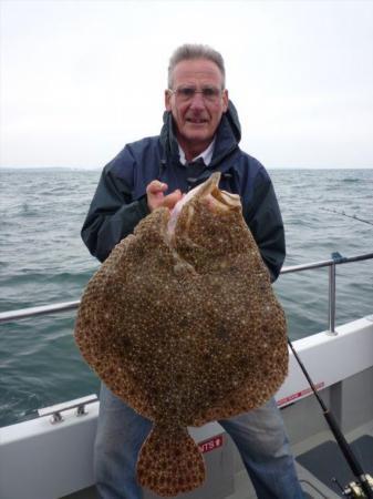 13 lb Turbot by Pete Hollingberry