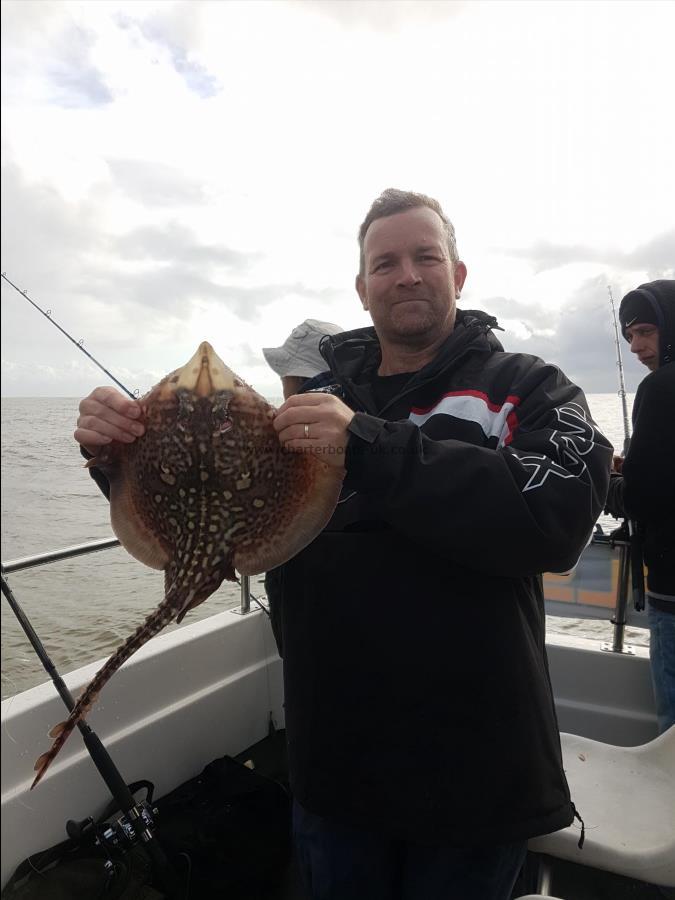 3 lb 5 oz Thornback Ray by Pete