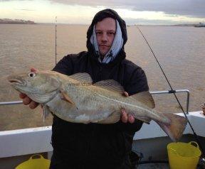 8 lb 10 oz Cod by Anthony Parry
