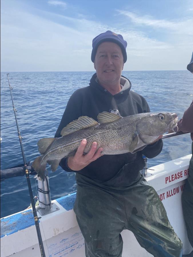 7 lb Cod by Chris Wake.