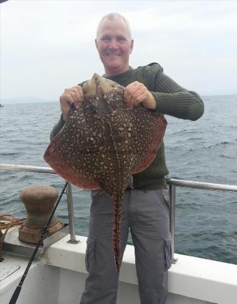 11 lb 7 oz Thornback Ray by Laurence Lorenzelli