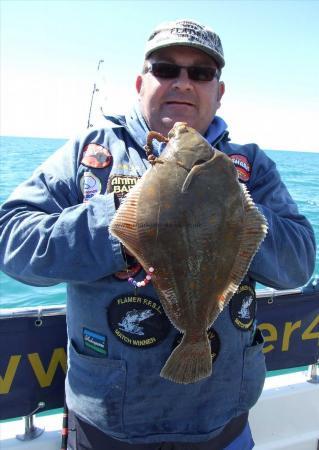 2 lb 12 oz Plaice by Stephan Attwood