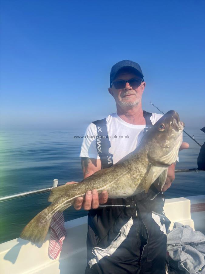 5 lb 8 oz Cod by Steve Baverstock