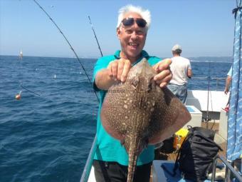 4 lb Thornback Ray by Mike Hansell