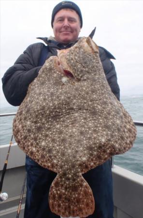 23 lb 9 oz Turbot by Mike Hulse