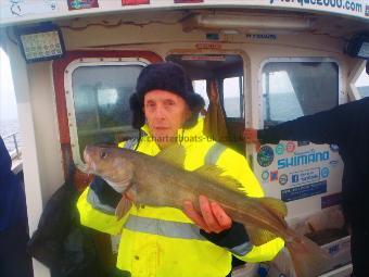 4 lb 5 oz Cod by Dave Patterson from Coventry.