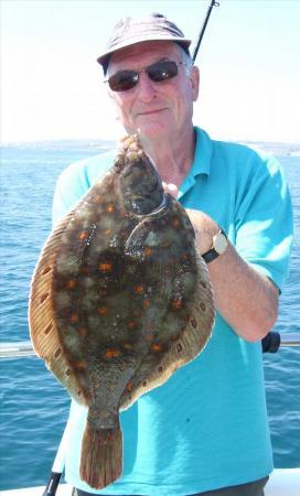 4 lb 3 oz Plaice by Fred Alexander