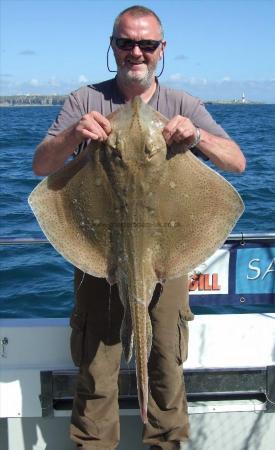17 lb 7 oz Blonde Ray by Ian Slater