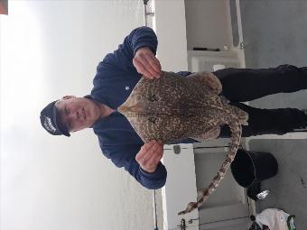 10 lb 2 oz Thornback Ray by Dean Moss