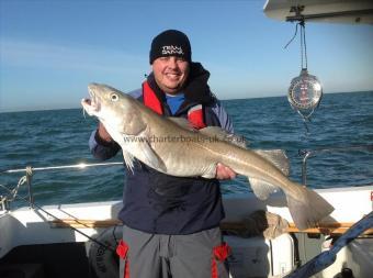 28 lb Cod by Hugh Skilling