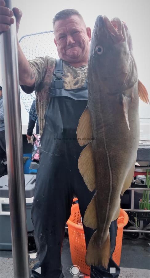 26 lb 4 oz Cod by mark