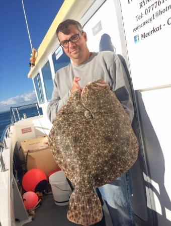 14 lb 4 oz Turbot by Roger Morgon