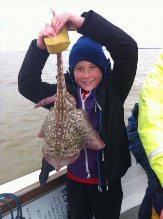 5 lb 2 oz Thornback Ray by Scott Belbin