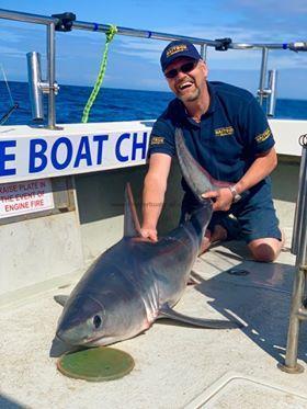 100 lb Porbeagle by Andy Truelove