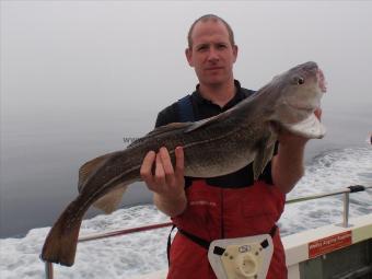 9 lb 14 oz Cod by Chris Mee from South Yorks Fire Dept.