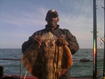 17 lb 12 oz Undulate Ray by Mark Taylor