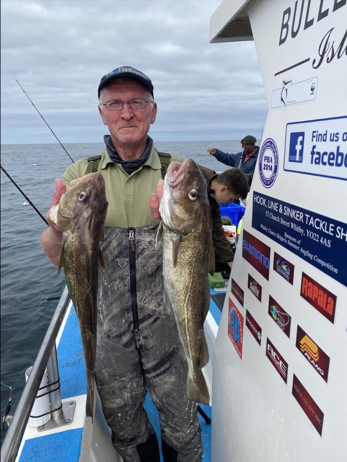 4 lb 8 oz Cod by Bill Barraclough.